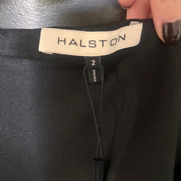 Halston one shoulder top - Picture 3 of 5